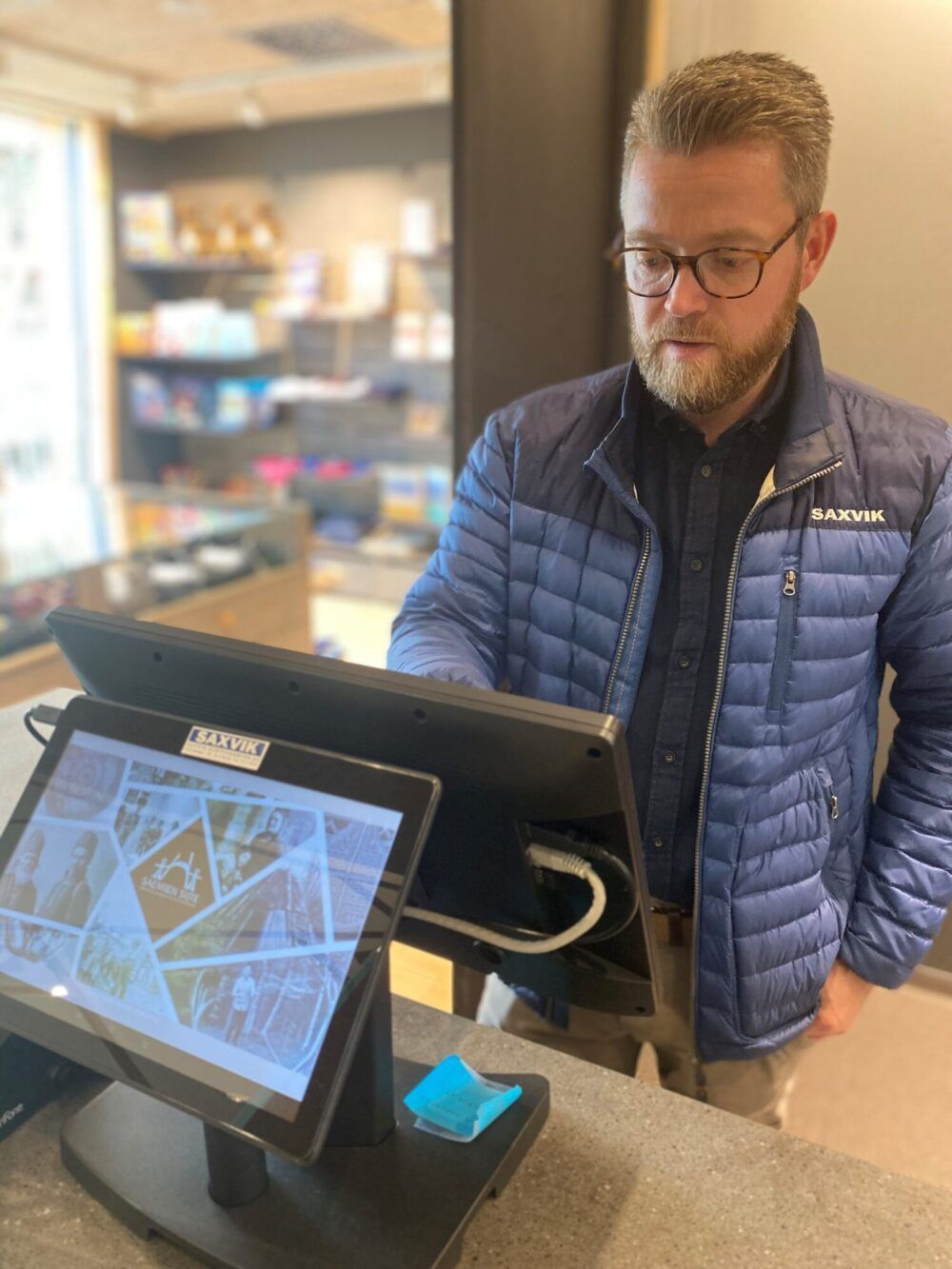Gode leieavtaler for kassesystem får du hos Saxvik. Lars Helbostad 